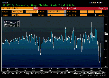 2009-02-19 Producer Price Index MoM